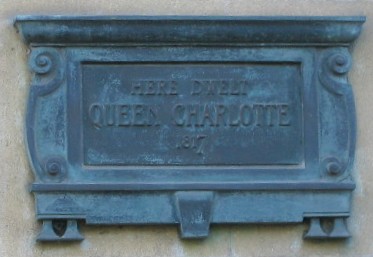 Queen Charlotte plaque