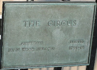 Plaque at the Circus