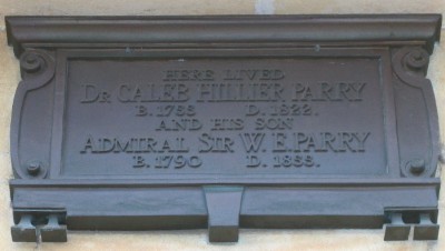 Sir William Edward Parry plaque
