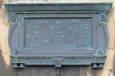 Field Marshal Frederick Roberts, Earl Roberts plaque