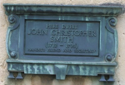 John Christopher Smith plaque