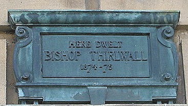 Bishop Connop Thirlwall plaque