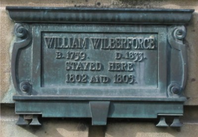 William Wilberforce plaque