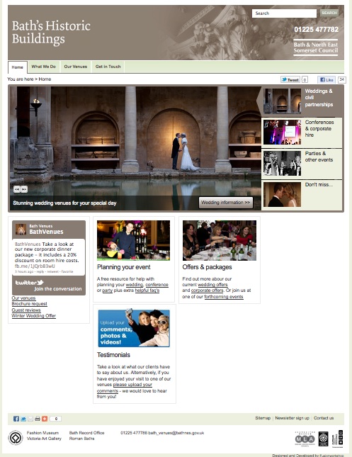 Bath's Historic Buildings website